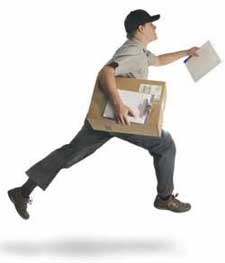 delivery or courier service